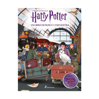 Portada del libro Harry Potter. Un libro de busca y encuentra de J.K. Rowling