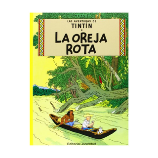 Portada del libro TINTIN LA OREJA ROTA   9788426102744 de Herge