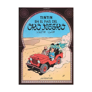 Portada del libro TINTIN EN EL PAIS DE ORO NEGRO   9788426102782 de  Hergé