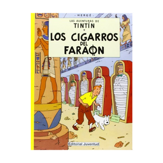 Portada del libro TINTIN LOS CIGARROS DEL FARAON   9788426107770 de Hergé