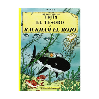 Portada del libro TINTIN EL TESORO DE RACKHAM EL ROJO   9788426110367 de Hergae; Hergé