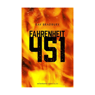 Portada del libro Fahrenheit 451 de Ray Bradbury
