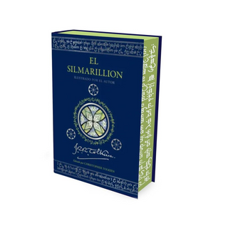 Portada del libro El Silmarillion. Edición ilustrada por el autor de J. R. R. Tolkien