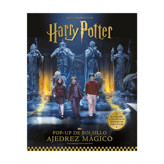 Portada del libro Harry Potter: Ajedrez mágico de bolsillo de AA. VV.
