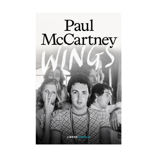 Portada del libro Wings de Paul McCartney