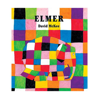 Portada del libro Elmer (Elmer. Álbum Ilustrado) de David Mckee