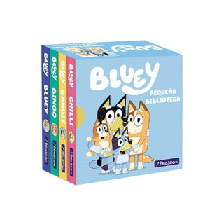 Bluey pequeña biblioteca