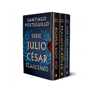 Portada del libro TRILOGIA DEL ASCENSO (ROMA SOY YO, MALDI de Santiago Posteguillo