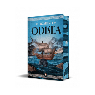 Portada del libro Odisea (edición limitada con cantos tintados) de Homero