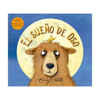 Portada del libro El sueño de oso de Emily Gravett;Júlia Gumà Martí