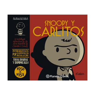 Portada del libro Snoopy y Carlitos 1950-1952 nº 01/25 (nueva edició de Charles M. Schulz