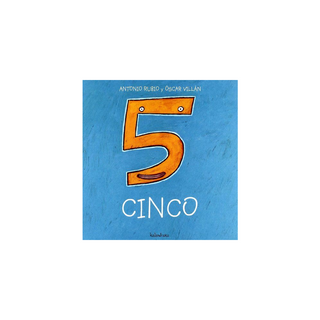 Portada del libro CINCO de Antonio Rubio