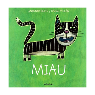 Portada del libro Miau de Antonio Rubio