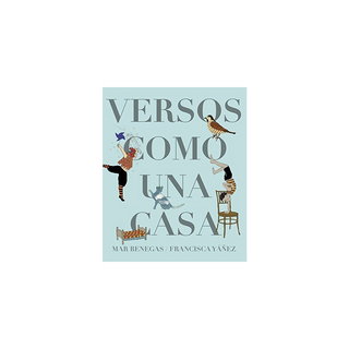Portada del libro VERSOS COMO UNA CASA de Mar Benegas