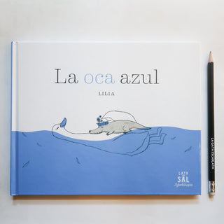 La oca azul