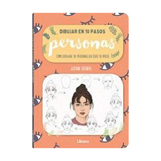 Portada del libro Dibujar Personas en 10 Pasos de Justine Lecouffe