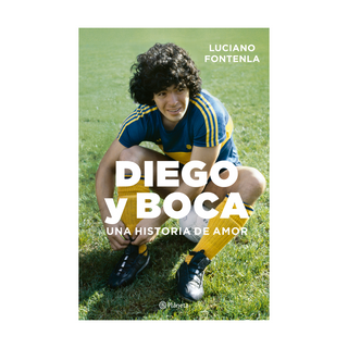 Portada del libro Diego y Boca de Luciano Fontenla|