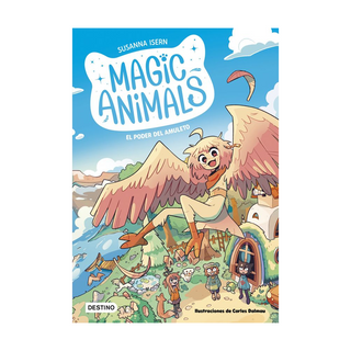 Portada del libro Magic Animals 1. El poder del amuleto de Susanna Isern| Carles Dalmau|