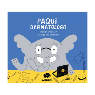 Portada del libro Paqui dermatologo de Portillo,Gabriela