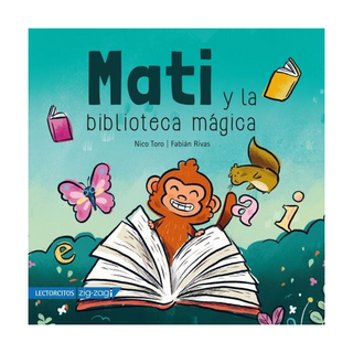 Portada del libro MATI Y LA BIBLIOTECA MÁGICA de Toro Caloguerea Nicolás