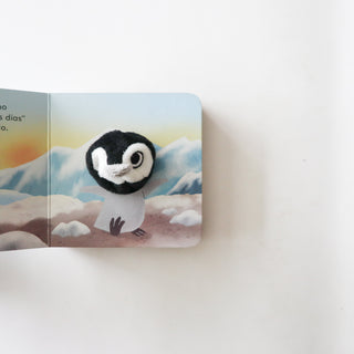 Libro con títere de dedo - Bebé pingüino