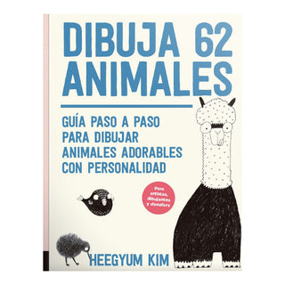 Dibuja 62 animales. Guía paso a paso