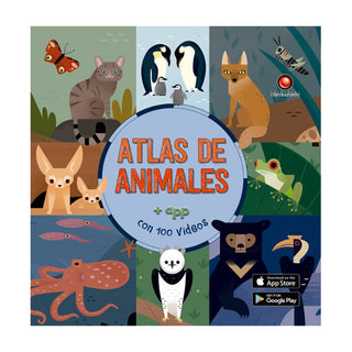 Atlas animado - atlas de animales (con app)