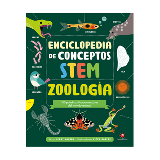 Portada del libro ENCICLOPEDIA DE CONCEPTOS STEM. ZOOLOGIA de Jacoby Jenny
