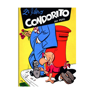 Portada del libro Condorito 2º LIBRO 1956 Ed. facsimilar de Pepo