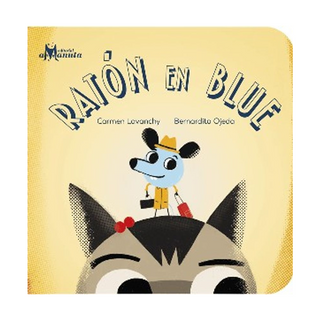 Portada del libro Ratón en blue de Carmen Lavanchy