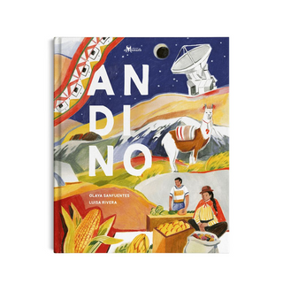 Portada del libro ANDINO de Olaya Sanfuentes y Luisa Rivera