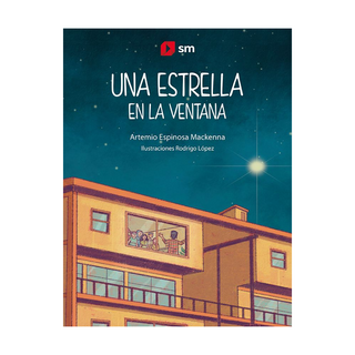 Portada del libro Una estrella en la ventana de Artemio Espinosa, Rodrigo López