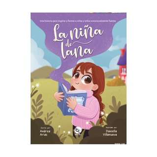 Portada del libro La niña de Lana de Andrea Arias, Daniella Villanueva
