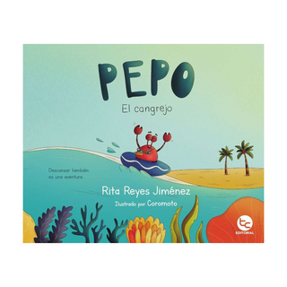 Portada del libro PEPO EL CANGREJO de Rita Reyes Jiménez