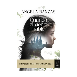 Portada del libro Cuando el viento hable de Ángela Banzas