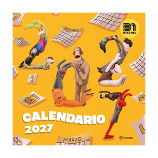 Portada del libro Calendario 31 minutos de 31 minutos