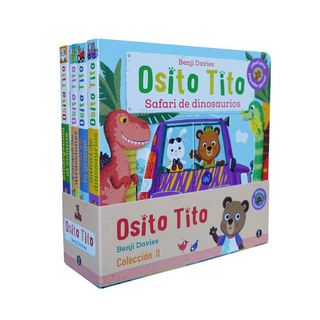 Portada del libro Pack Osito Tito 2 de Benji Davies