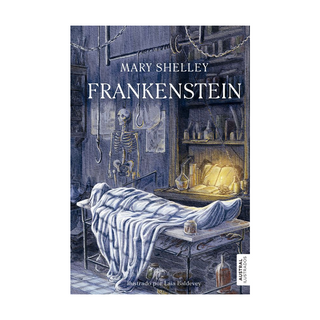 Portada del libro Frankenstein de Mary Shelley