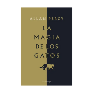 Portada del libro La magia de los gatos de Allan Percy
