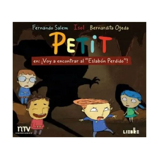 Portada del libro Petit Voy a encontrar al eslabon perdido de Isol