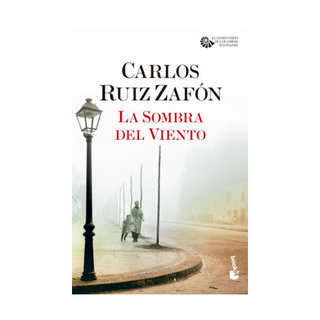 Portada del libro La sombra del viento de Carlos Ruiz Zafón