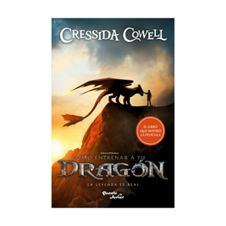 Portada del libro Cómo entrenar a tu dragón de Cressida Cowell