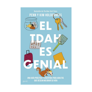 Portada del libro El TDAH es genial de Penn y Kim Holderness