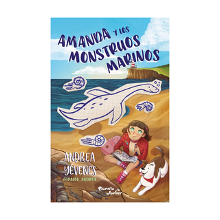 Portada del libro Amanda y los monstruos marinos de Andrea Yévenes