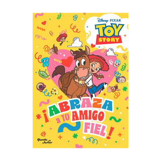 Portada del libro Abraza a tu amigo fiel. Toy Story 5 de Disney