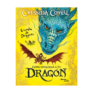 Portada del libro Cómo entrenar a tu dragón. Escuela de dragones de Cressida Cowell