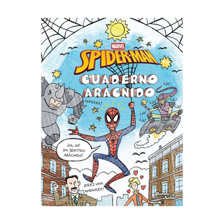 Portada del libro Spider- Man. Cuaderno arácnido de Marvel