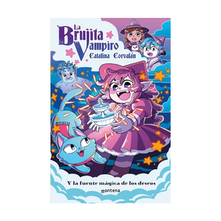 Portada del libro LA BRUJITA VAMPIRO 6 de CATALINA CORVALÁN SANTELICES
