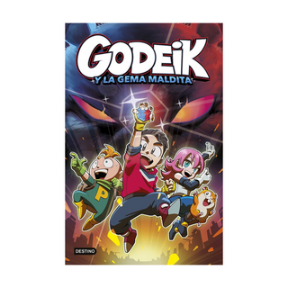 Portada del libro GoDeiK 1. GoDeiK y la gema maldita de GoDeiK