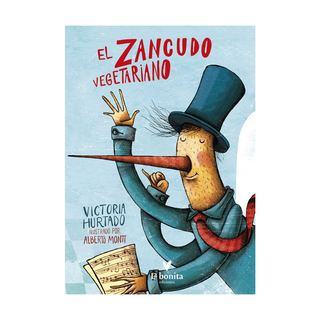 Portada del libro ZANCUDO VEGETARINO, EL de Victoria Hurtado